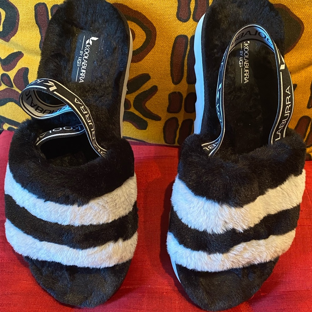 Faux Fur Sandal/Slipper by Kookaburra an Ugg brand